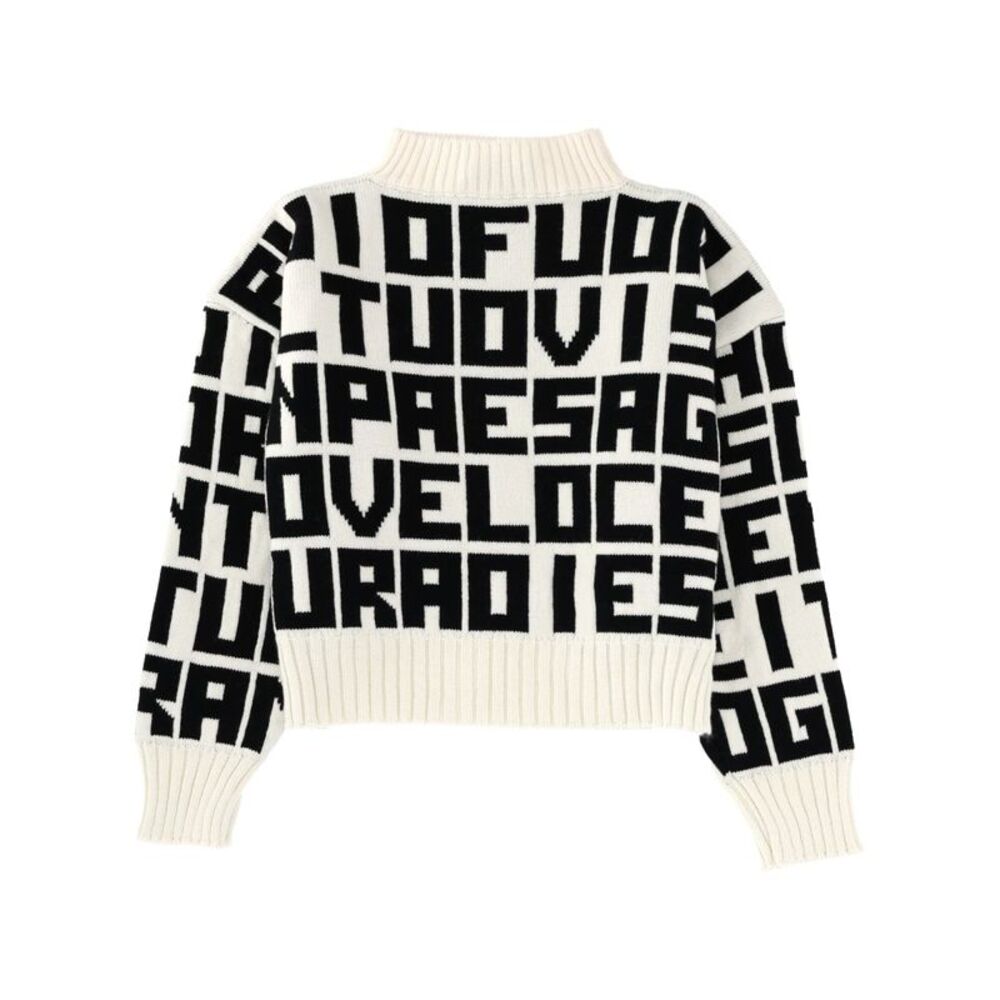 Msgm Women "Msgm X Caterina Frongia" Lettered Sweater